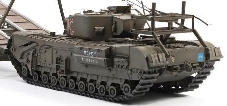 AFV Club[FV35342]1/35　チャーチル Mk.IV AVRE 戦闘工兵車 w/SBG ブリッジ