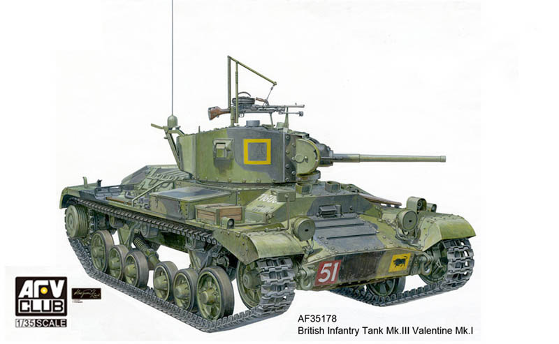 AFV Club[FV35178] 1/35　英歩兵戦車 バレンタインMk.I