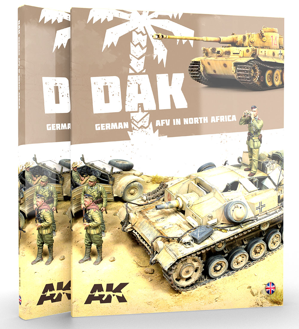 AKインタラクティブ[AK912]書籍　DAK 北アフリカのドイツ軍装甲戦闘車輌