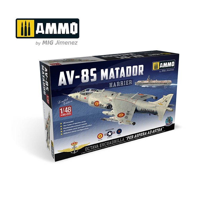 AMMO[AMIG8505]1/48 AV-8S マタドール (スペイン/アメリカ/イギリス空軍)