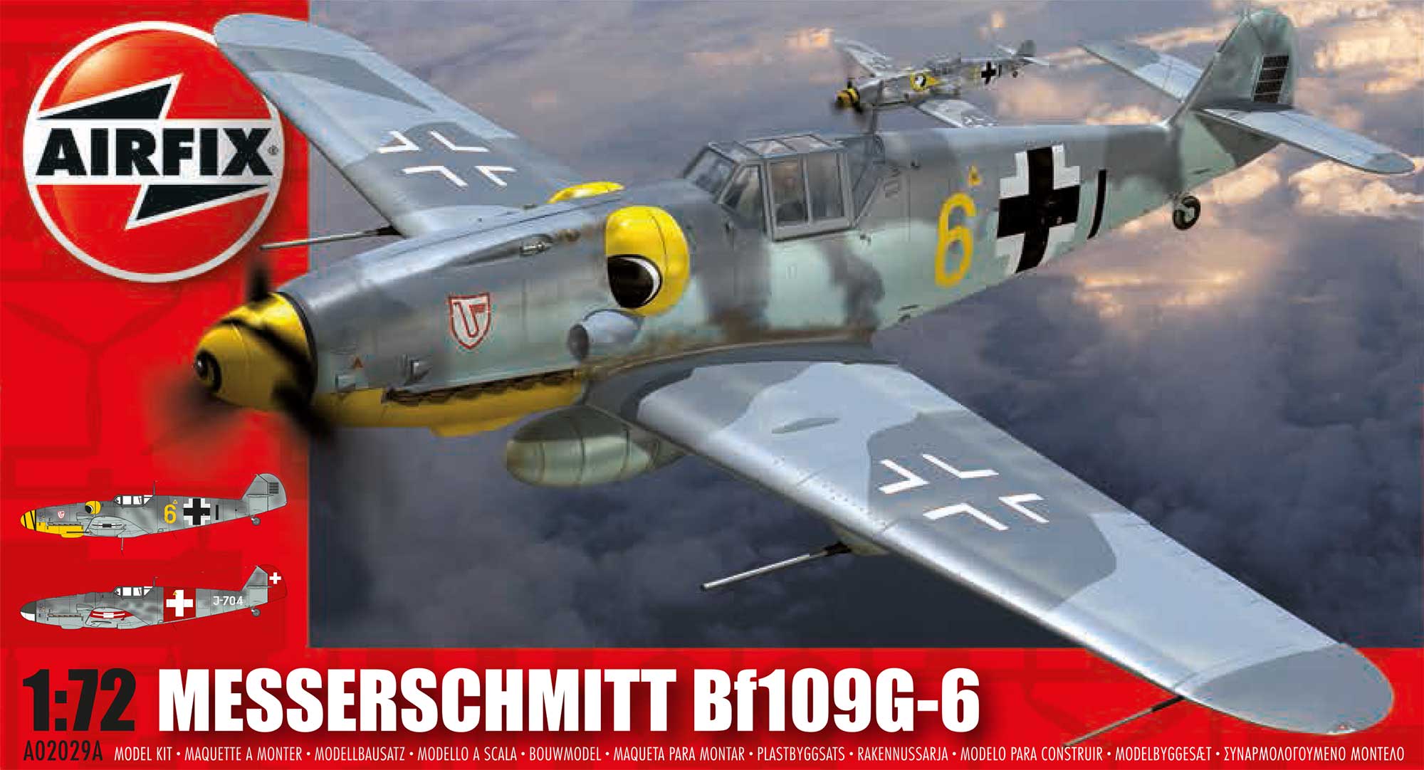 エアフィックス 1／24 ドイツ空軍戦闘機 メッサーシュミット Bfー109E