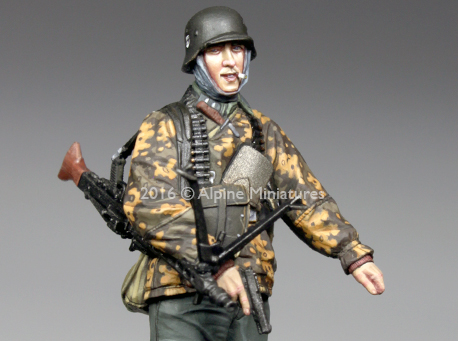 Alpine Miniatures[AM35211]1/35 WWII独 武装親衛隊機銃手 ハンセン 