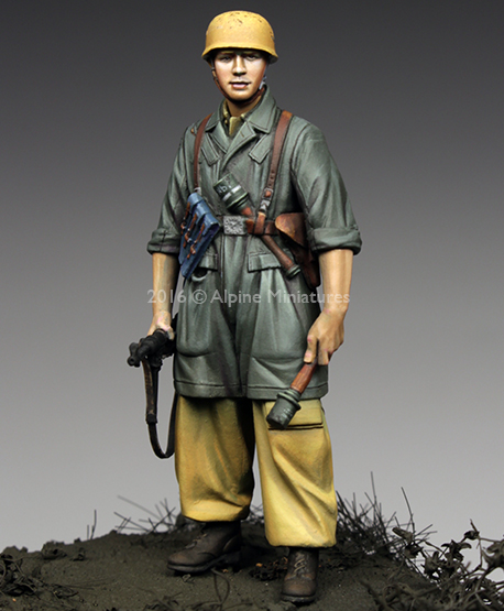 Alpine Miniatures[AM35221]1/35 WWII独 イタリア戦線の第1降下猟兵師団 下士官(熱帯軍装)