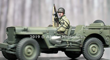 Alpine Miniatures[AM35260]1/35 WWII 米 アメリカ陸軍歩兵 斥候へ向かう搭乗兵