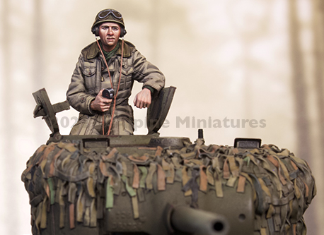 Alpine Miniatures[AM35296]1/35 WWII イギリス陸軍戦車長＃1 マイクを