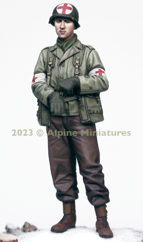 Alpine Miniatures[AM35313]1/35 WWII アメリカ陸軍 衛生兵 - M.S