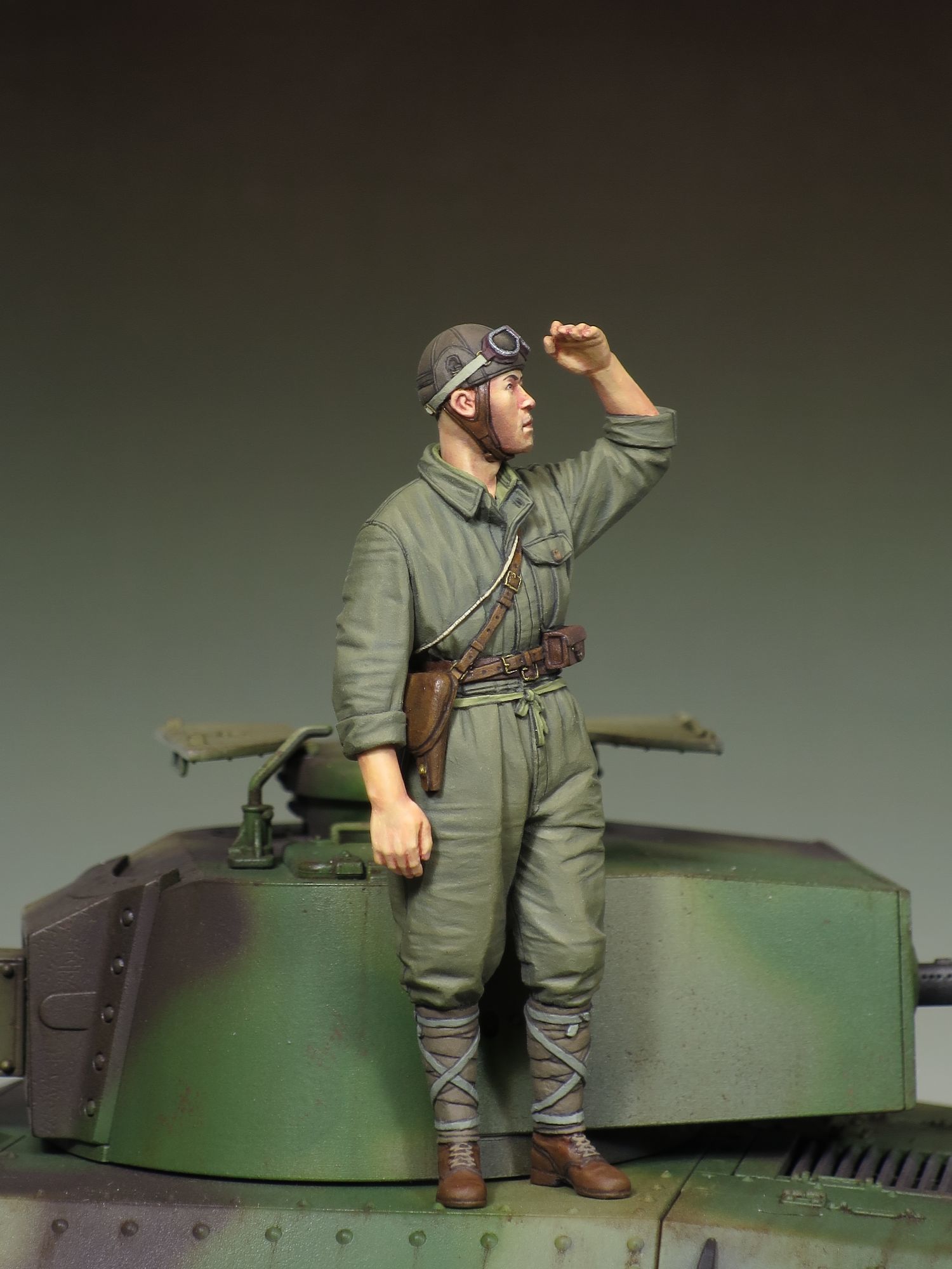 Alpine Miniatures[MS01]1/35 WWII 日本帝国陸軍 戦車長