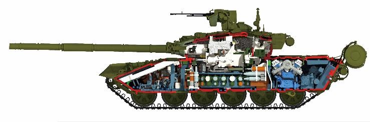 アミュージングホビー[AMH35A050]1/35 T-90A フルインテリア