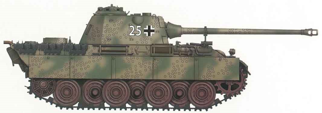 アミュージングホビー[AMH35A012]1/35 ドイツ中戦車 パンサーII プロトタイプデザイン