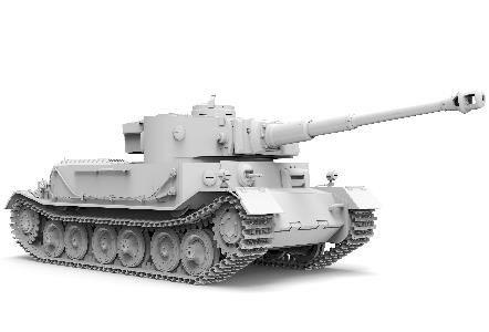 アミュージングホビー[AMH35A023]1/35 ドイツ重戦車 ティーガー(P 
