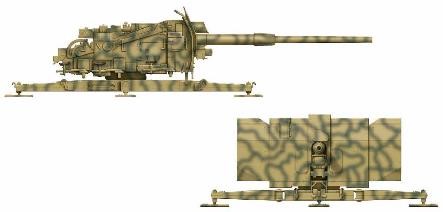 アミュージングホビー[AMH35A024]1/35 ドイツ ８８mm砲 Flak４１