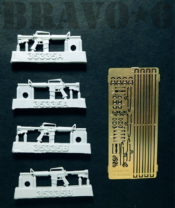 Bravo6[B6-35335]1/35 ベトナム戦争/現用 アメリカXM177E1(4個入)