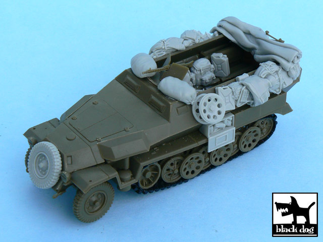 Black Dog T 1 48 Wwii独 Sd Kfz 251車載品セット Afvクラブ用 M S Models Web Shop