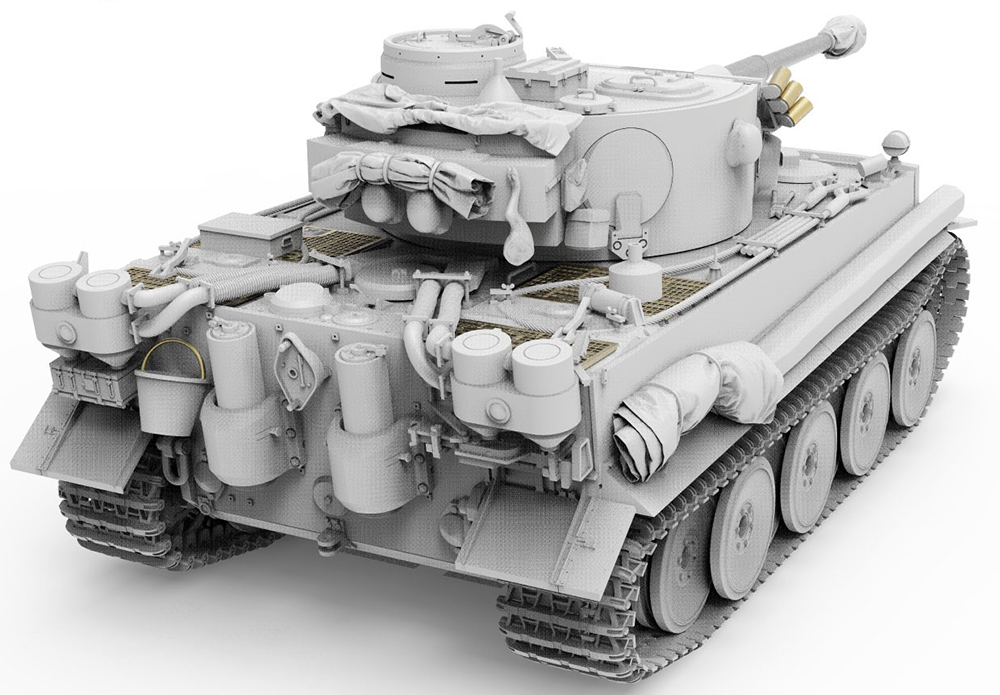 注目 ドイツ重戦車タイガーⅠ初期生産型1／35「GARI模型工房 