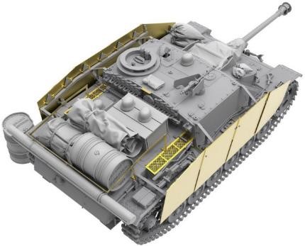 ボーダーモデル[BT020]1/35 ドイツIII号突撃砲 G型 後期生産型 w/フル