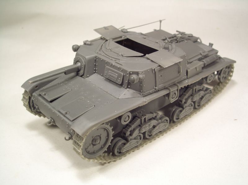 BrachModel[BM-135]1/35 WWII伊 M14カルロアルマート指揮戦車 フル