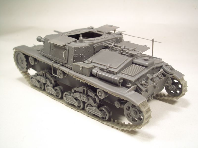 BrachModel[BM-135]1/35 WWII伊 M14カルロアルマート指揮戦車 フル