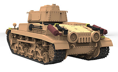 ブロンコ[CB35120] 1/35 ハンガリー40M トゥラーンI 中戦車