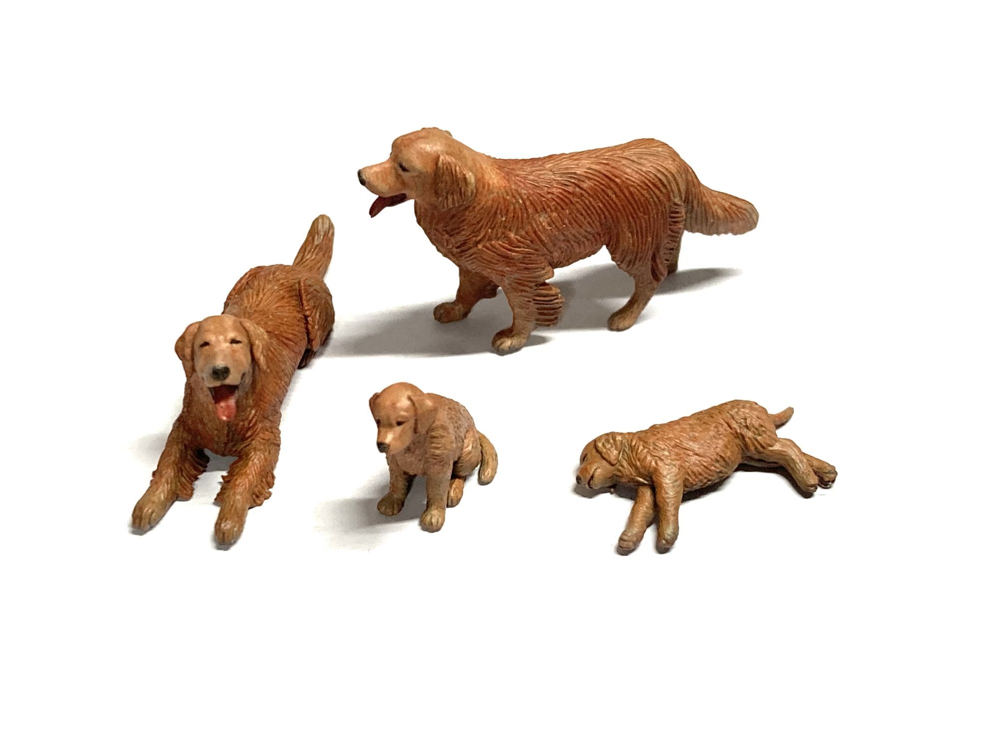 ゴールデンレトリバー ミニチュア ミニフィギュアgolden retriever