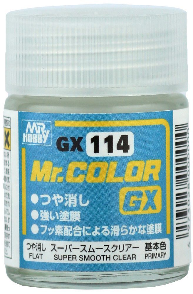 GSIクレオス[GX114]Mr.カラーGXスーパースムースクリアー＜つや消し＞ - M.S Models Web Shop