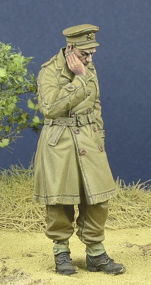 D-Day miniature studio［DD35091]1/35 WWII英 大陸派遣軍将校