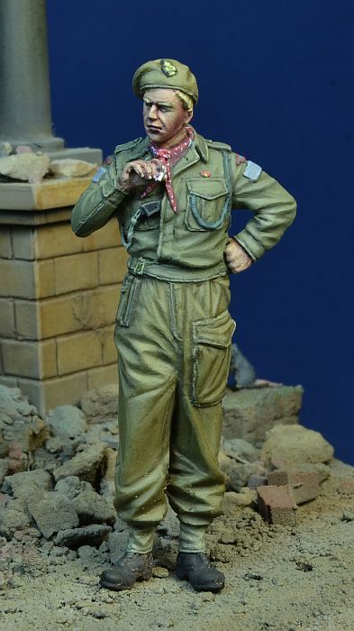 D-Day miniature studio［DD35203]1/35 WWII カナダ陸軍 煙草休憩をとるカナダ軍下士官