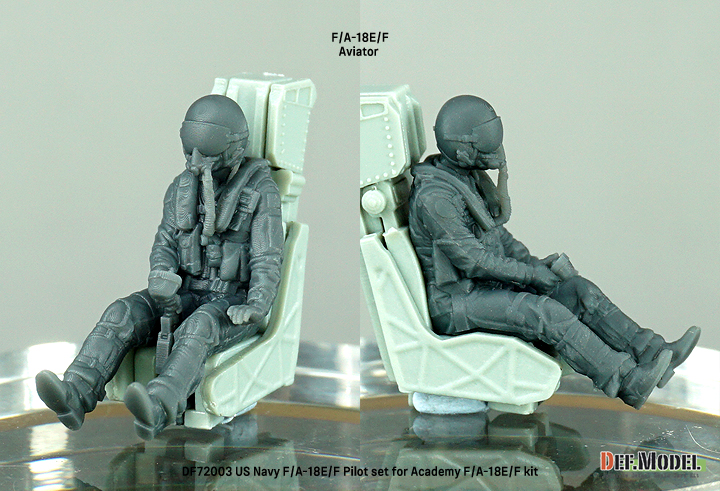 DEF.MODEL[DF72003]1/72 現用 アメリカ海軍 着座したF/A-18E/F