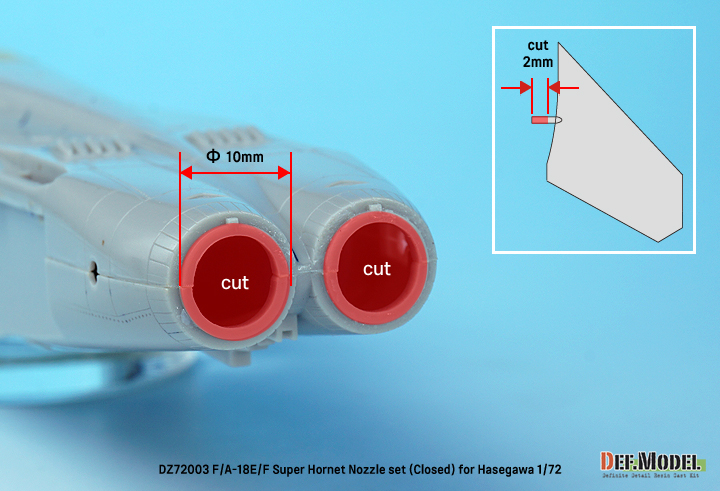 DEF.MODEL[DZ72003]1/72 現用 アメリカ海軍艦上戦闘機F/A-18E/F/G