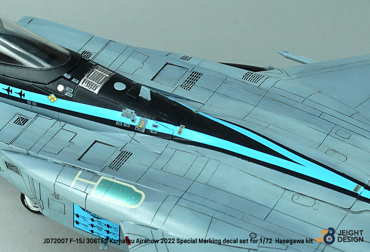 DEF.MODEL[JD72007]1/72 現用 航空自衛隊 F-15Jイーグル デカールセット 小松基地航空祭2022  マーヴェリック・スペシャル(ハセガワ用)