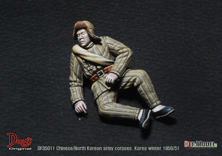 DEF.MODEL[DF35011]1/35 中国軍/北朝鮮軍 戦死者セット(3体セット)