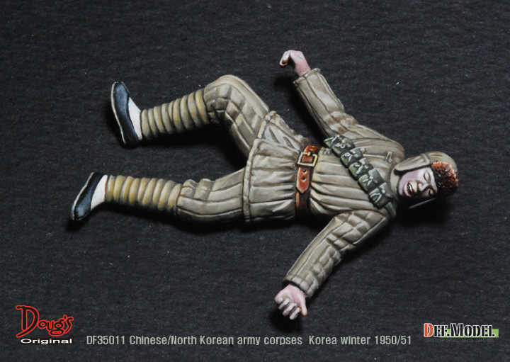 DEF.MODEL[DF35011]1/35 中国軍/北朝鮮軍 戦死者セット(3体セット)