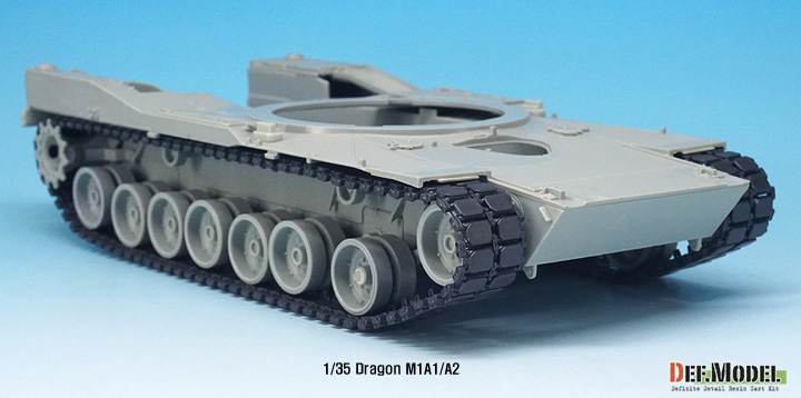 DEF.MODEL[S35001]1/35 M1A1/A2 SEP T158 連結可動履帯(インジェクション)(タミヤ/ドラゴン/アカデミー用) -  M.S Models Web Shop