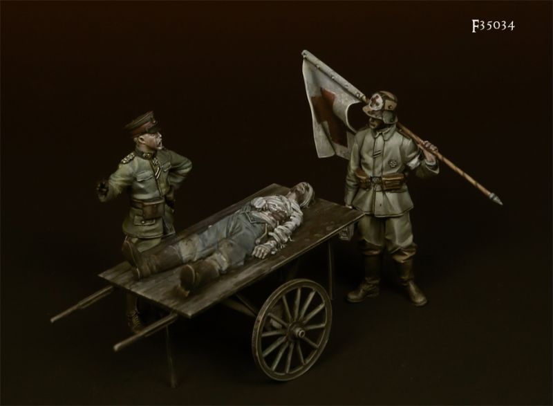 Darius Miniatures Dmf 1 35 Wwi 独 ドイツ帝国陸軍 将兵セット 大戦争と赤十字旗の狭間 M S Models Web Shop