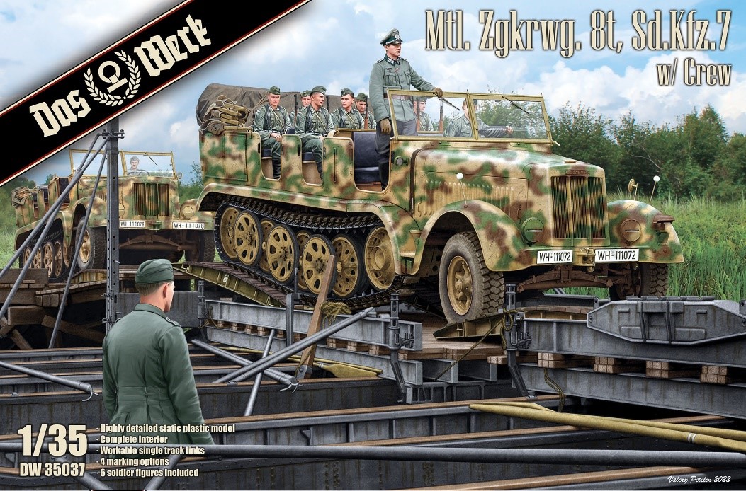 今季ブランド ブラックドッグ T35072 1/35 ドイツ Sd.Kfz8ハーフ 