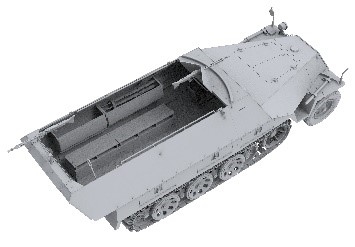 ダス・ヴェルク[USCDW16005]1/16 Sd.Kfz.251/1 Ausf.D 装甲兵員輸送車型