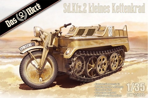 ダス・ヴェルク[USCDW35020]1/35 Sd.Kfz.2 クライネス・ケッテンクラート