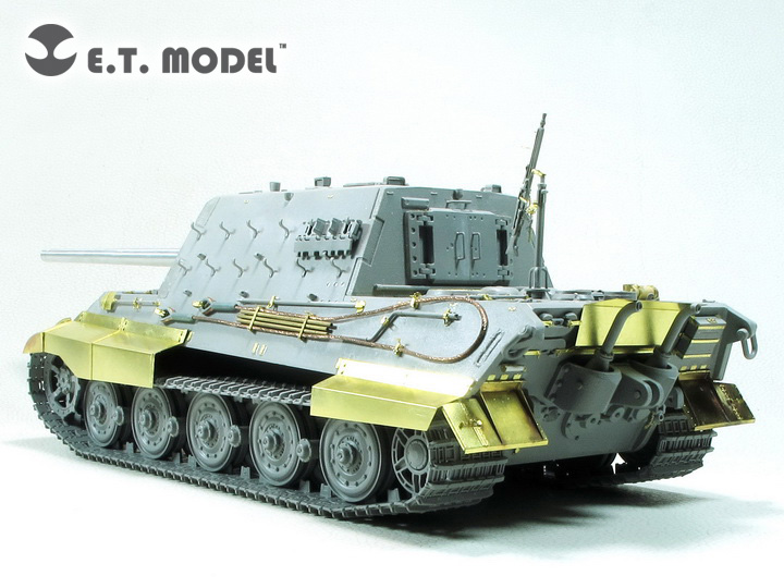 E.T.MODEL[E35-294]1/35 WWII ドイツ陸軍ヤークトティーガー前/後期型ベーシックセット(タコム用)