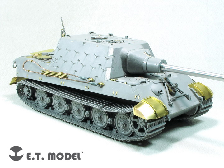 E.T.MODEL[E35-294]1/35 WWII ドイツ陸軍ヤークトティーガー前/後期型ベーシックセット(タコム用)