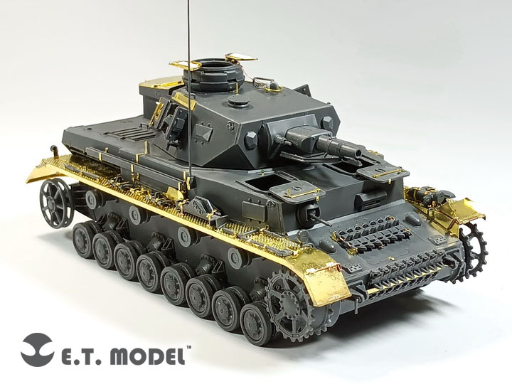 E.T.MODEL[E35-303]1/35 WWII ドイツIV号戦車F型用ベーシックセット(タミヤ35374用)