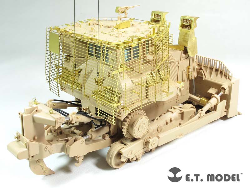 E.T.MODEL[E35-211]IDF D9R 装甲ドーザー スラットアーマー - M.S