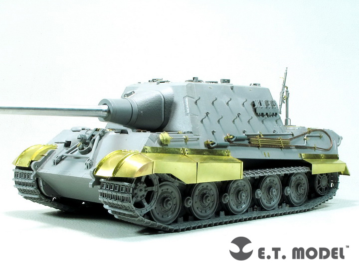 E.T.MODEL[EA35-128]1/35 WWII ドイツ陸軍ヤークトティーガー前/後期型用フェンダー＆サイドスカートセット(タコム用)