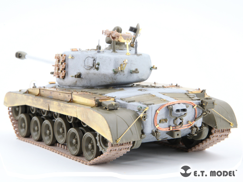 E.T.MODEL[P35-058]1/35 WWII アメリカ M26パーシング中戦車用可動式履帯(タミヤ用)