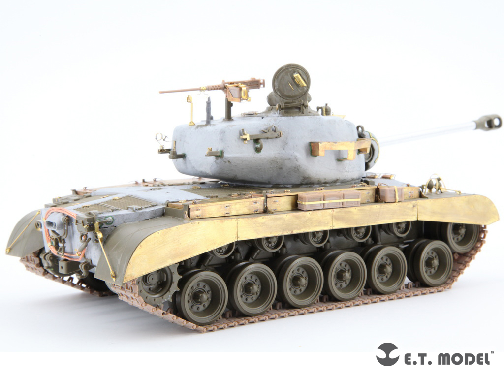 E.T.MODEL[P35-058]1/35 WWII アメリカ M26パーシング中戦車用可動式履帯(タミヤ用)