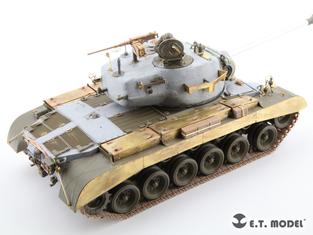 E.T.MODEL[P35-058]1/35 WWII アメリカ M26パーシング中戦車用可動式履帯(タミヤ用)