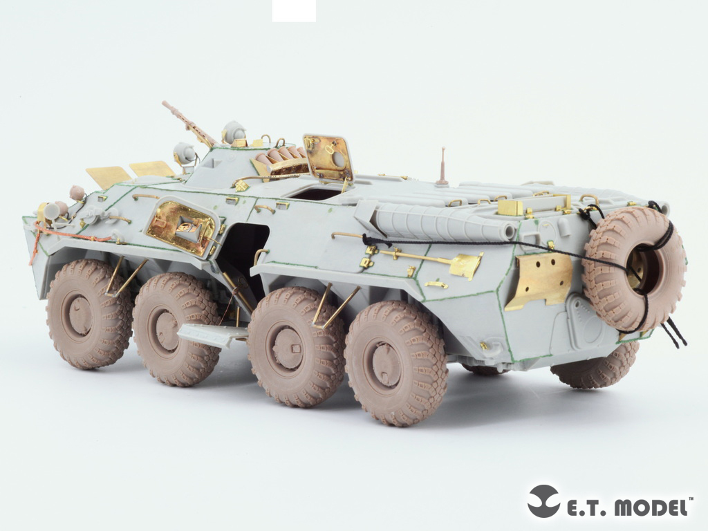 E.T.MODEL[P35-120]1/35 現用 ロシア BTR-80/80A 装甲兵員輸送車 自重