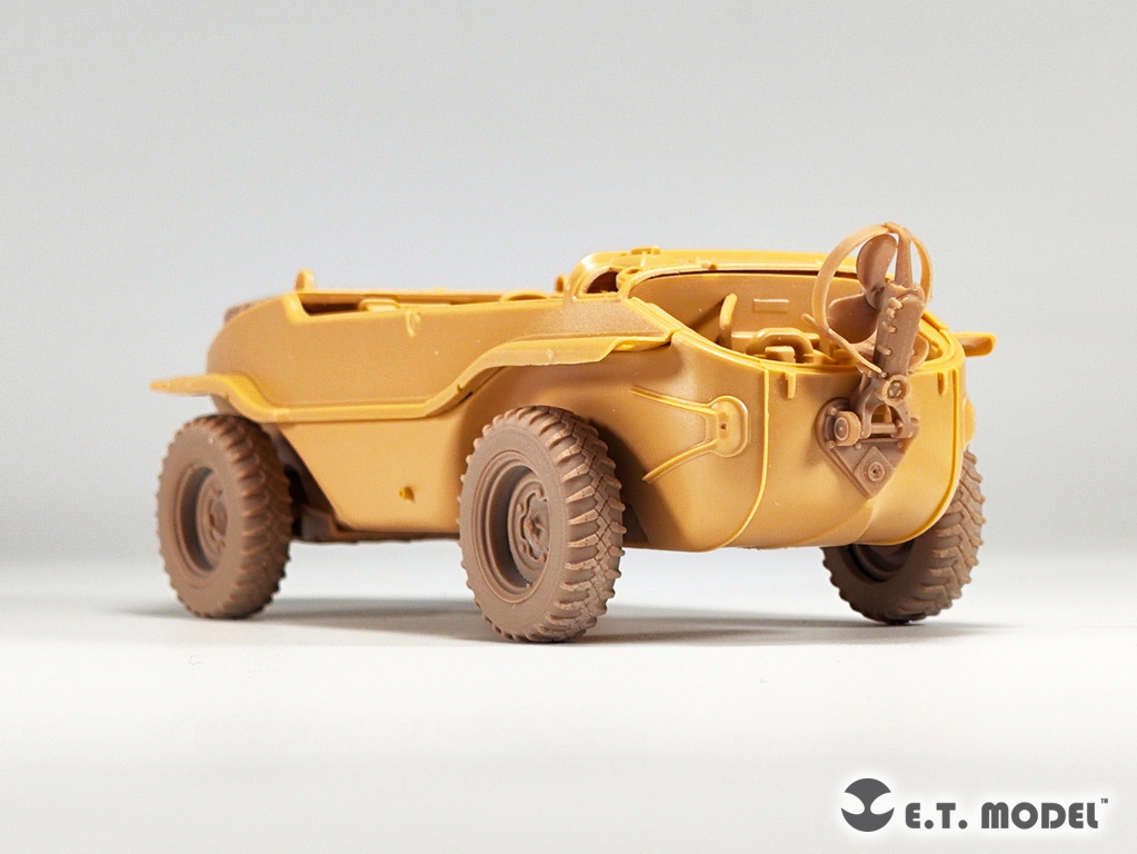 E.T.MODEL[P35-261]1/35 WWII ドイツ シュビムワーゲン166型用