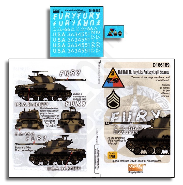 イタレリ1/35 FURY シャーマンM4A2E8 フルセット - その他