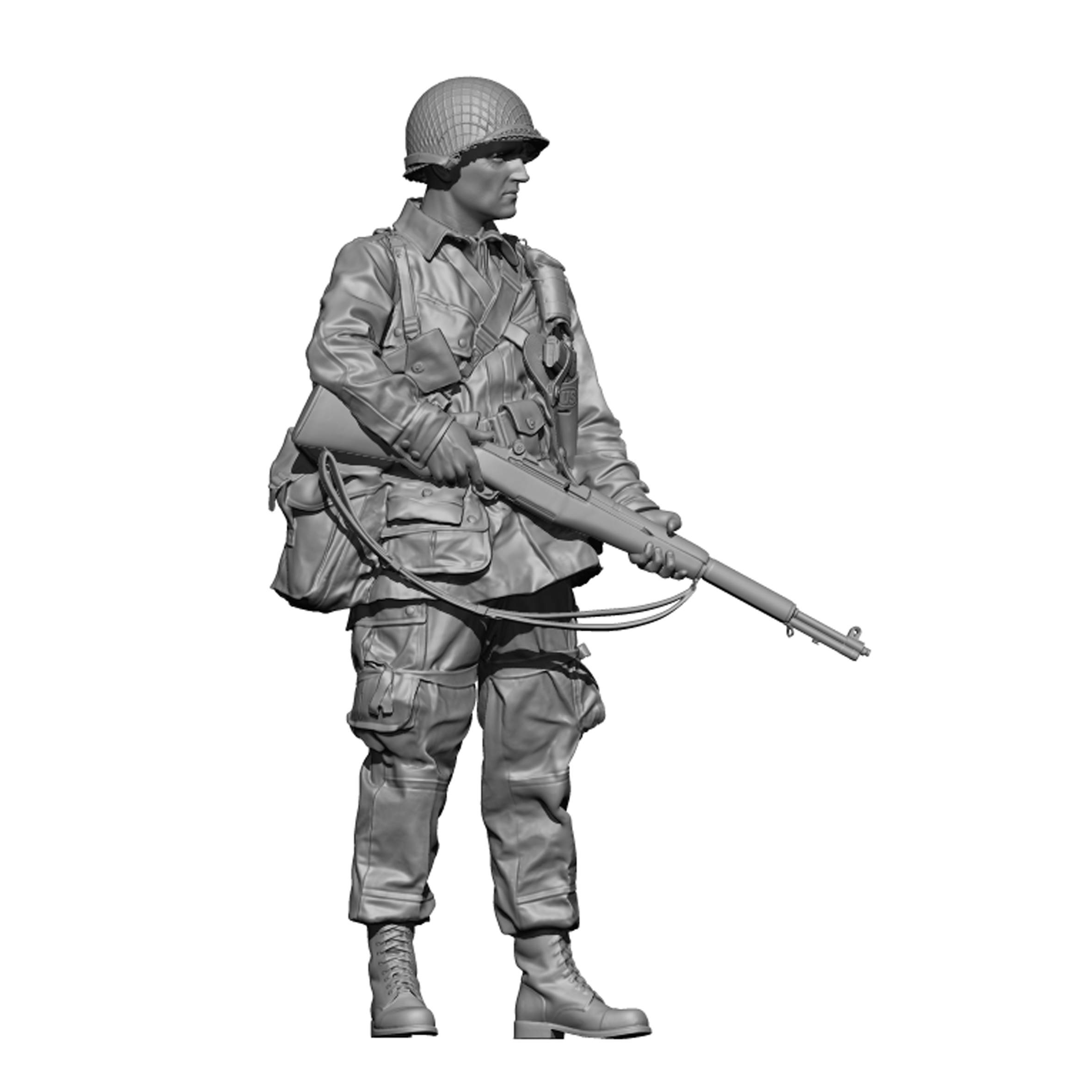 H3 Models[HS16007]1/16 WWII　アメリカ陸軍空挺部隊ライフルマン