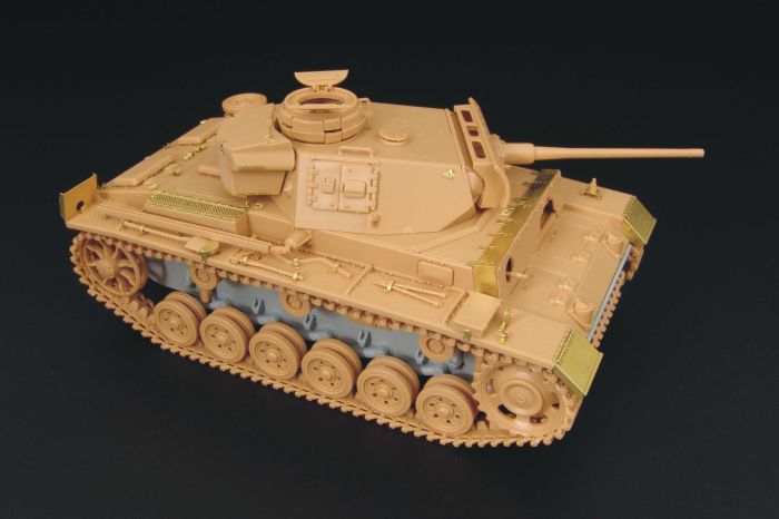 Hauler[HLX48083]1/48WWII独 III号戦車L型 エッチングセット(タミヤ用