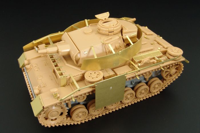 Hauler[HLX48201]1/48WWII独 III号戦車M/N型 シュルツェンセット